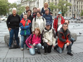 Reisegruppe in München